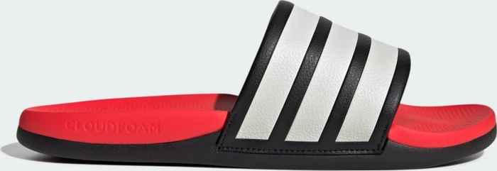 adidas Comfort Adilette 2.0 core black/core white/lucid red