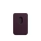 Apple iPhone Leder Wallet mit MagSafe Dunkelkirsch Vorschaubild