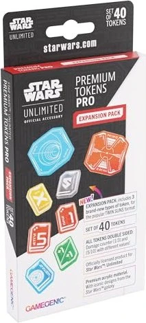 Gamegenic Star Wars: Unlimited - Premium Tokens Pro Expansion Pack