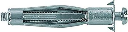 fischer HM 6x52 S Hohlraum-Metalldübel Schrauben/Dübel-Sortiment, 50 Stück