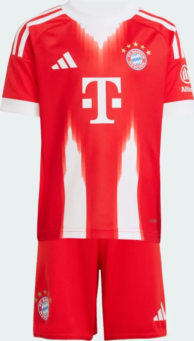 adidas FC Bayern München Mini 2025/2026 Heimausrüstung (Junior)