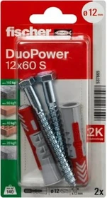 fischer DuoPower 12x60 S K Schrauben/Dübel-Sortiment, 2 Stück