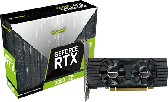 Manli GeForce RTX 3050, 6GB GDDR6, HDMI, DP