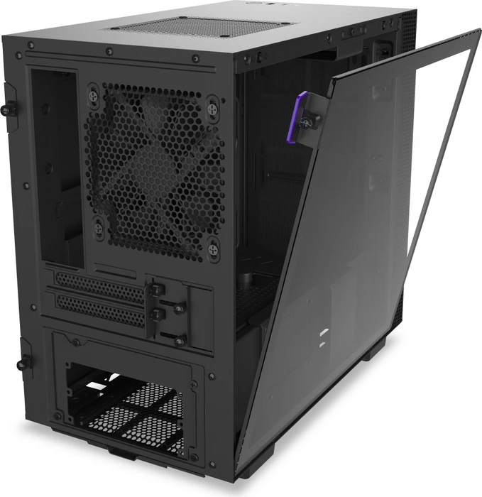 NZXT H210, schwarz, Glasfenster, Mini-ITX