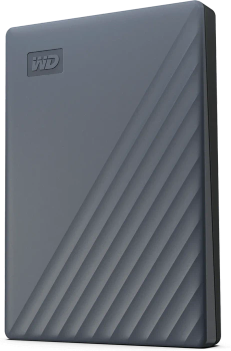 Western Digital WD My Passport, grau, 2TB, USB 3.0 Micro-B