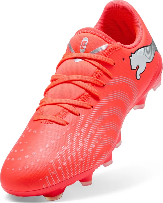 Puma Future 9 Play FG/AG glowing red/puma white/puma black/puma silver (Damen)