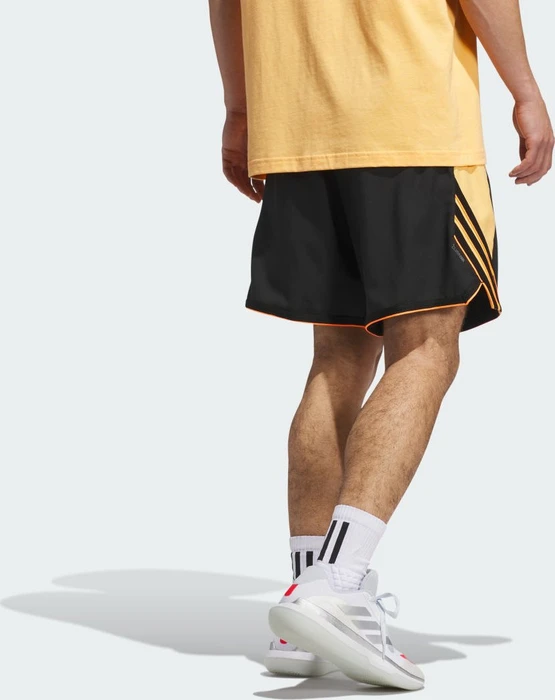 adidas Crazy Lite Trainingshose kurz black/hazy orange (Herren)