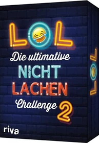RIVA LOL Gioco Da Tavolo Party - Non Ridere! Edizione Per Adulti: 120 Barzellette E Domande, Versione Con Gioco Da Bere, Dai 18 Anni - 4