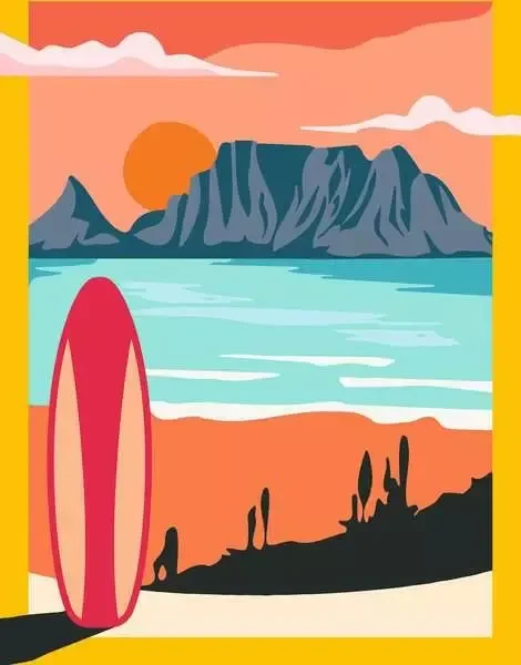 Ravensburger Malen nach Zahlen CreArt Sonnenuntergang am Strand