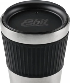 Esbit Sculptor mit Silikonmanschette Isolierflasche 550ml edelstahl