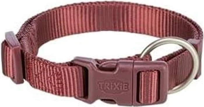 Trixie Premium Halsband, M-L, Sangria