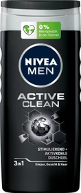 Nivea MEN Deep Active Clean Duschgel, 250ml
