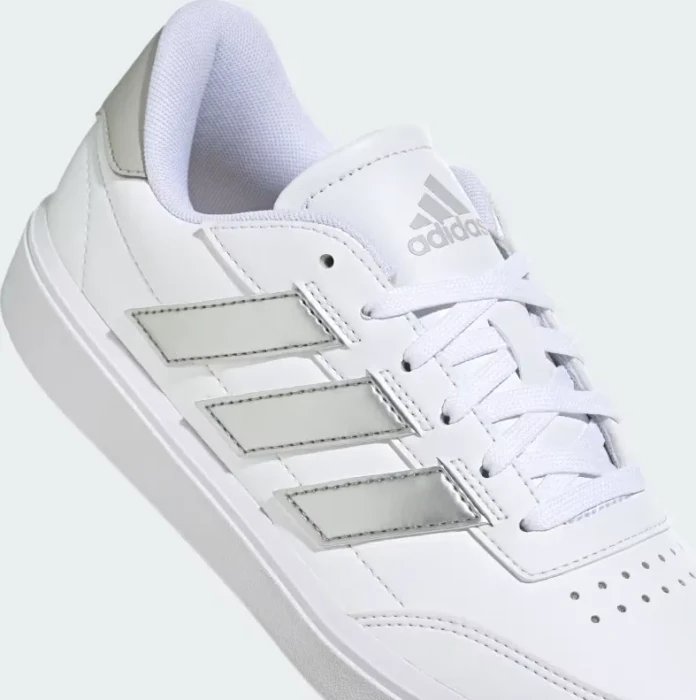 adidas Courtblock cloud white/silver metallic/grey two (Damen)