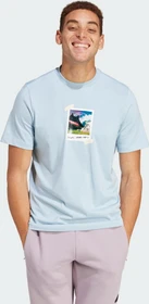 adidas All Day I Dream About... Graphic T-Shirt kurzarm wonder blue (Herren)