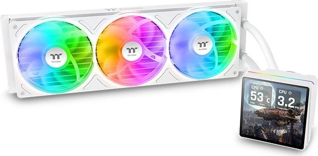 Thermaltake TH360 V3 Ultra ARGB Sync Snow Edtion, weiß
