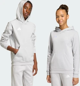 adidas Entrada 26 Hoodie team light grey/white (Junior)