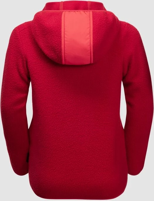 Jack Wolfskin Ice Cloud Hood Jacke indian red (Junior)