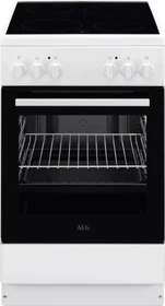AEG Electrolux CCB50080BW Elektroherd mit Glaskeramik-Kochfeld
