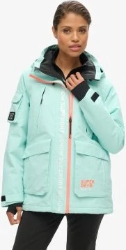 Superdry Ultimate Rescue Skijacke abstract teal lime (Damen)
