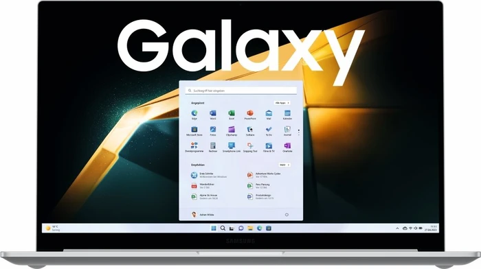 Samsung Galaxy Book4, Platinum Silver, Core 7 150U, 16GB RAM, 512GB SSD, DE