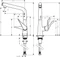 Hansgrohe Metris Select M71 320 1jet edelstahl finish Vorschaubild