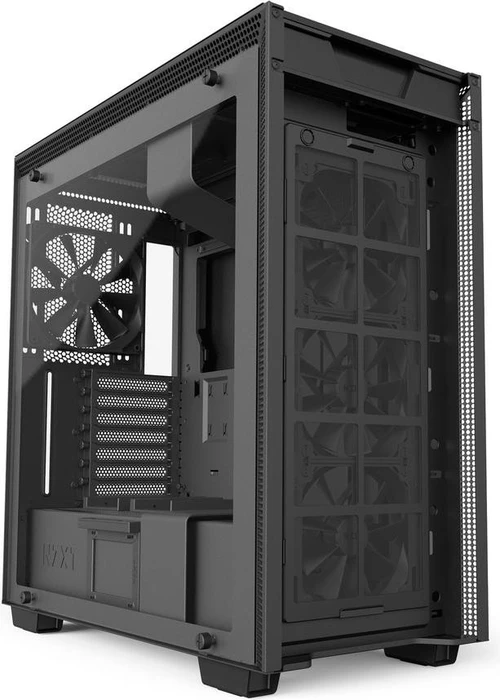 NZXT H700i schwarz, Glasfenster