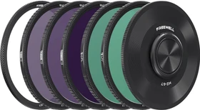 Freewell 5er Pack Magnetischer Quick Swap CPL + UV + ND8 + ND64 + ND1000 Filter 67mm