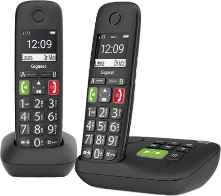 Gigaset E290A Duo - Schnurlostelefon - Anrufbeantworter