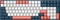 iQunix F97 Coral Sea Wireless, 96%, LEDs RGB, MX SILENT RGB RED, USB/Bluetooth, US Vorschaubild