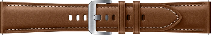 Samsung Stitch Leather Armband 22mm für Galaxy Watch/Watch 3 braun