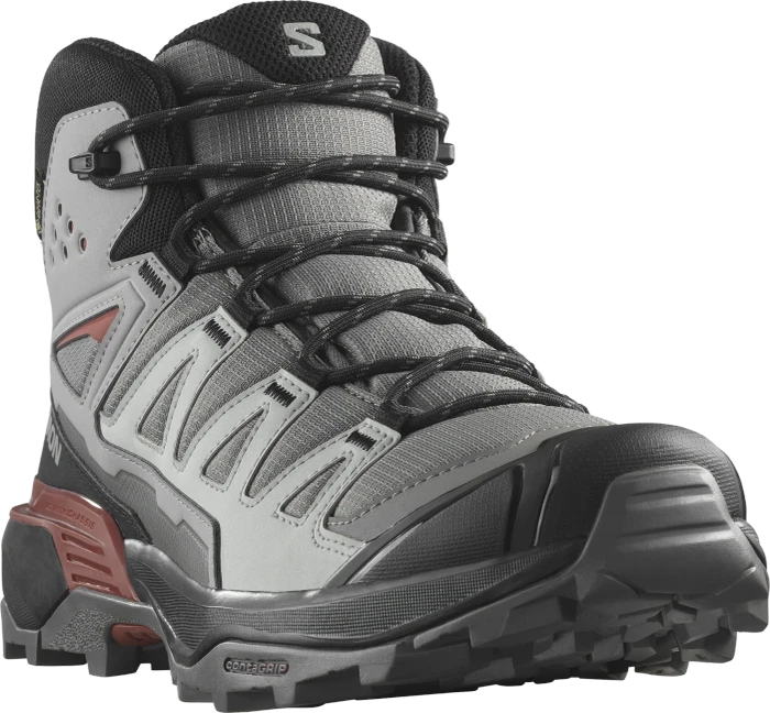 Salomon X Ultra 360 Mid GTX pewter/black/burnt henna (Herren)