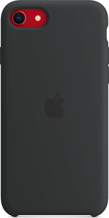 Apple Silikon Case für iPhone SE (2022) Mitternacht