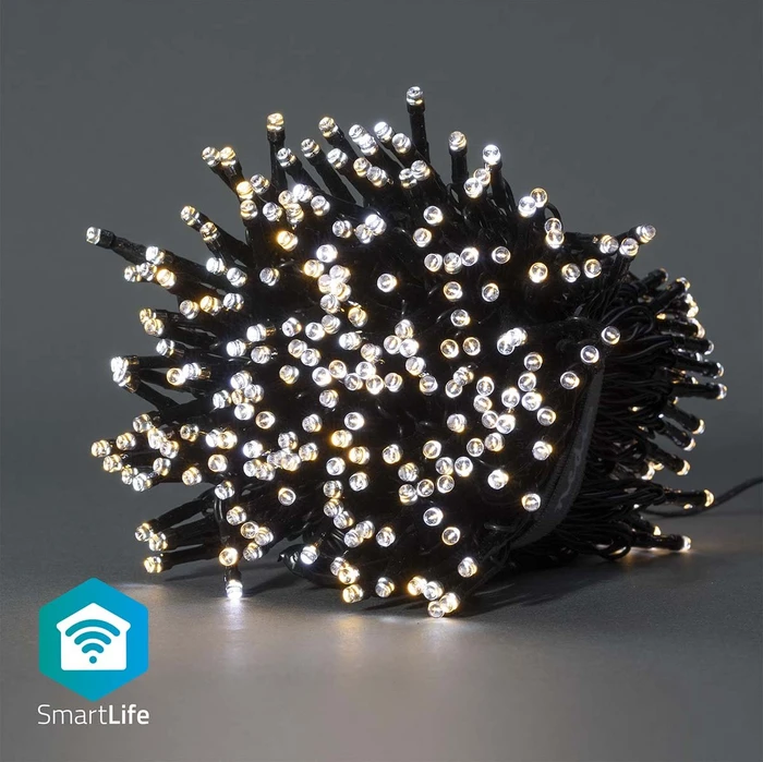 Nedis WIFILX02W100 Smart Life Dekorative Lichterkette LED 100x warmweiß-tageslichtweiß