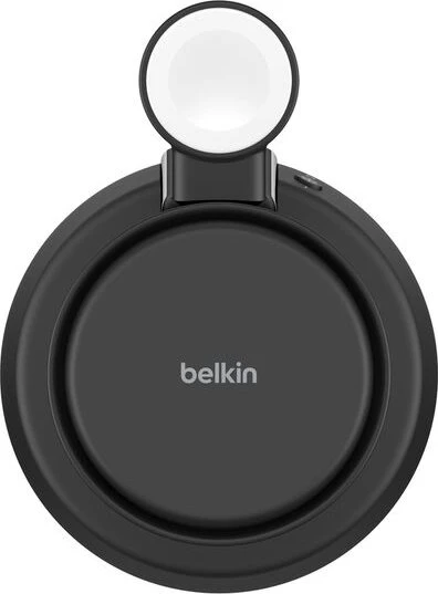 Belkin UltraCharge Pro Magnetische 3-in-1-Ladestation mit Qi2 (25W) schwarz