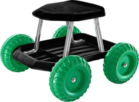 TRI Rollsitz fahrbarer Gartenhocker