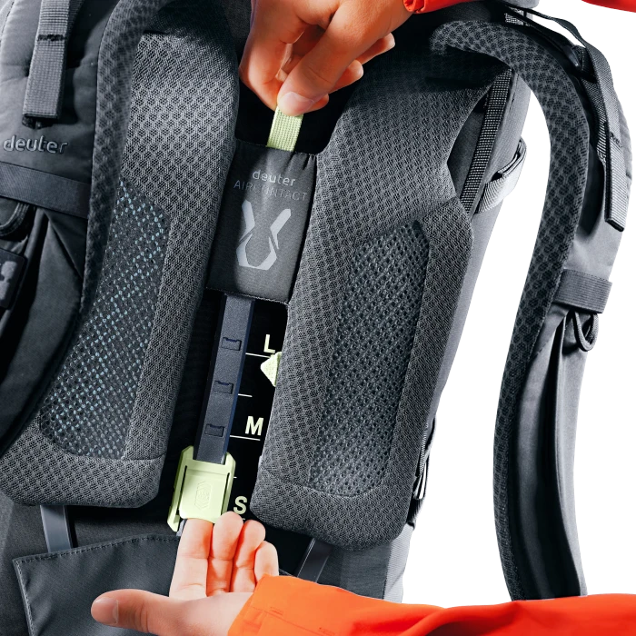 Deuter Aircontact Core 70+10 schwarz/nightblue
