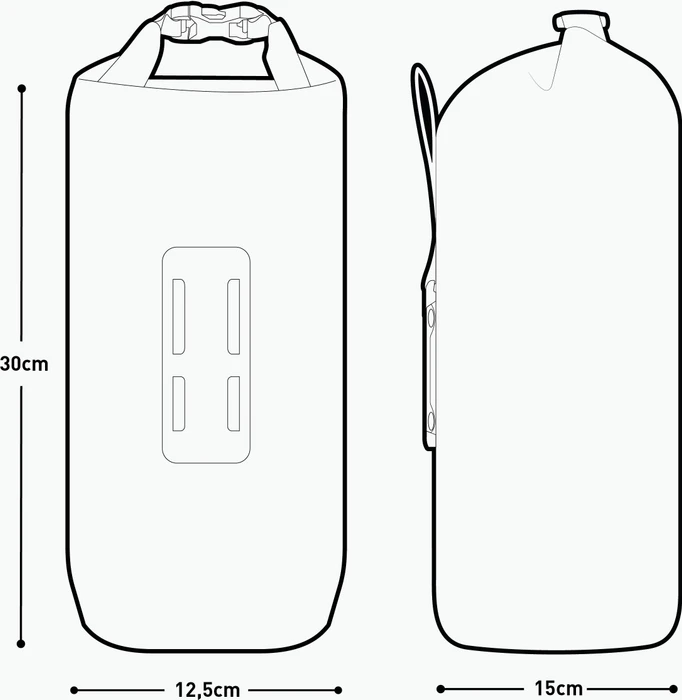 Evoc Fork Pack WP 4.5 Gepäcktasche schwarz (102826100) – Bild 9