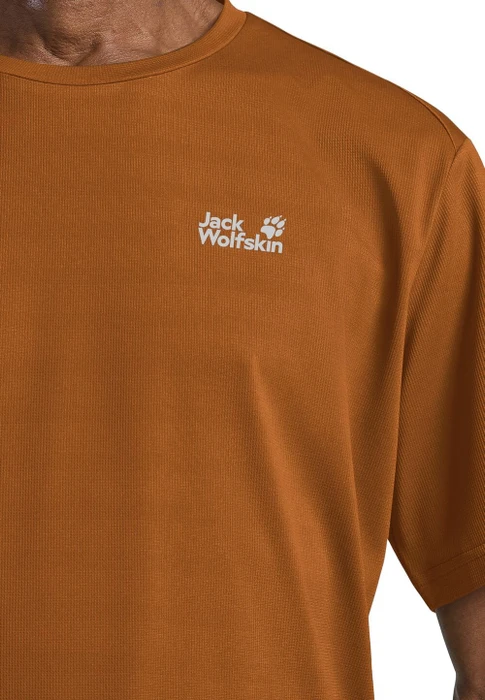 Jack Wolfskin Delgami Funktionsshirt kurzarm autumn leaves (Herren)