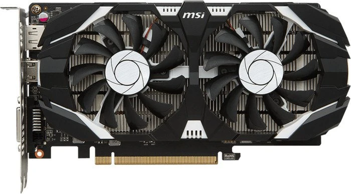 MSI GeForce GTX 1050 Ti 4GT OC, 4GB GDDR5, DVI, HDMI, DP