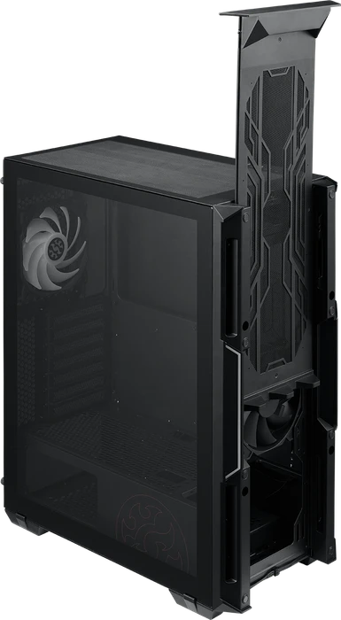 ADATA XPG Starker, schwarz, Glasfenster