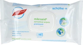 Schülke & Mayr Mikrozid Sensitive Wipes Premium Flächendesinfektiontücher,    50 Stück