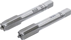 BGS technic Gewindebohrer mit Vor- und Fertigschneider, M9, 2 Stück