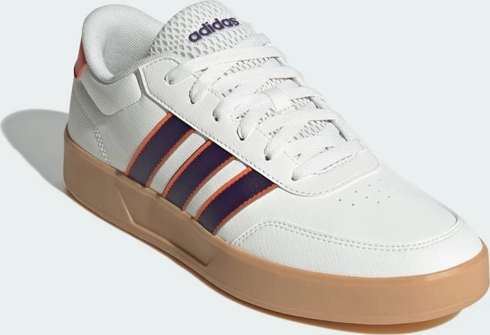 adidas Breaknet 3.0 core white/aurora plum/semi impact orange