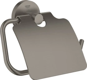 Grohe Essentials Papierhalter hard graphite gebürstet
