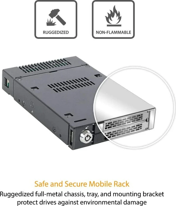 Icy Dock ToughArmor MB834M2K-B
