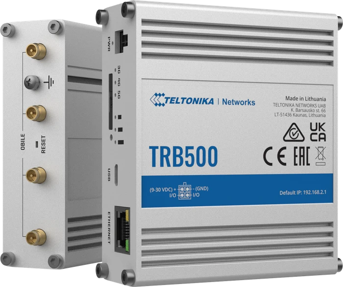 Teltonika TRB500 Industrial Gateway, Industrial, 5G