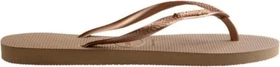 Havaianas Slim Logo Metallic bronze (Damen)