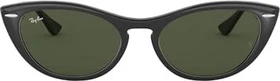 Ray-Ban RB4314N Nina 54mm polished black/green classic (Damen)