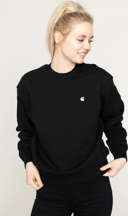 Carhartt Casey Sweatshirt schwarz/silber (Damen)