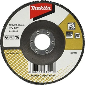 Makita Standard Reinigungs Schleifscheibe schwarz, 125x22.23mm, 1 Stück